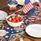 Wooden Star Beads Patriotic Table Runner – 4th of July & Memorial Day Kitchen and Dining Table Decoration, 13×120 Inches